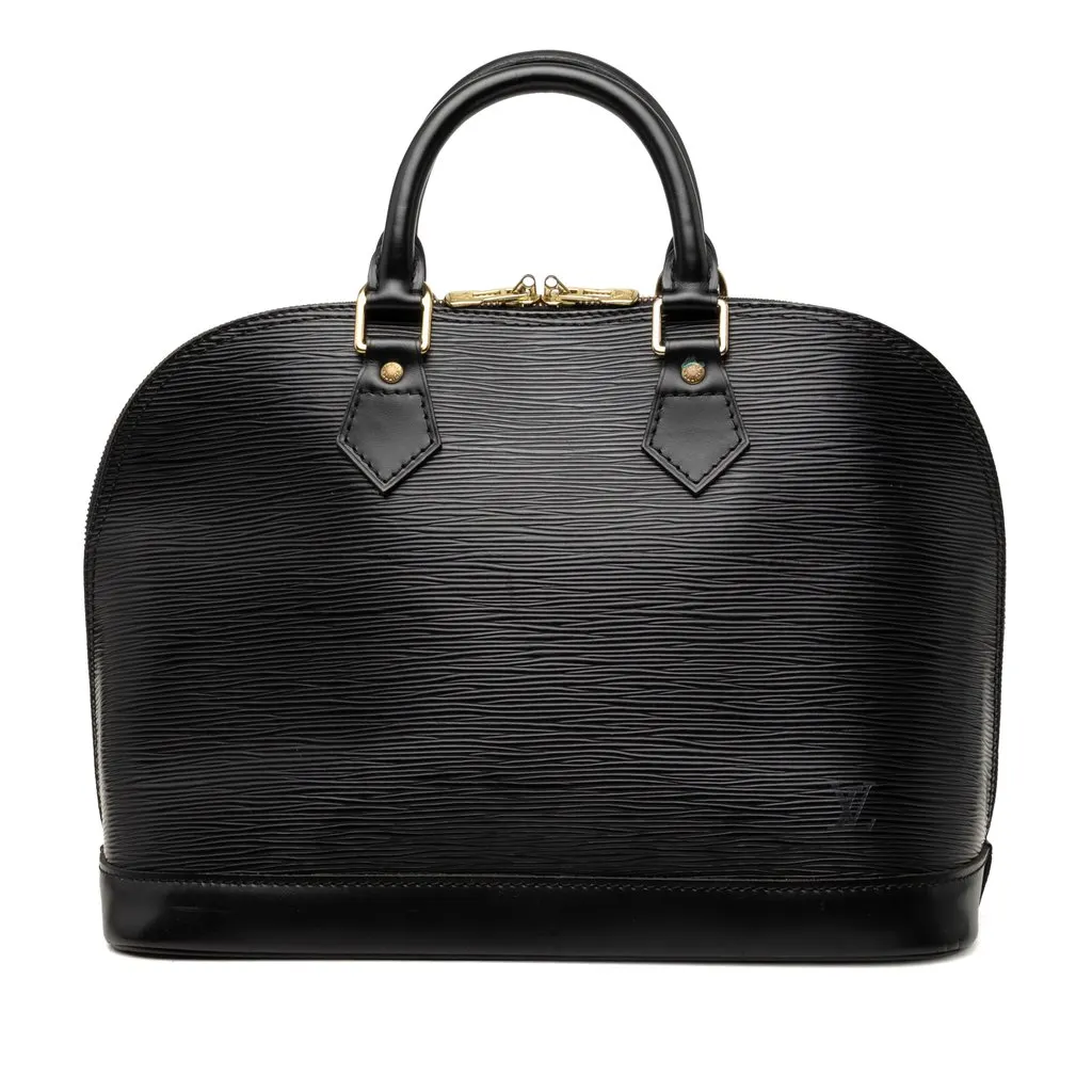 Louis Vuitton Epi Alma PM Black Leather Very good - Front View