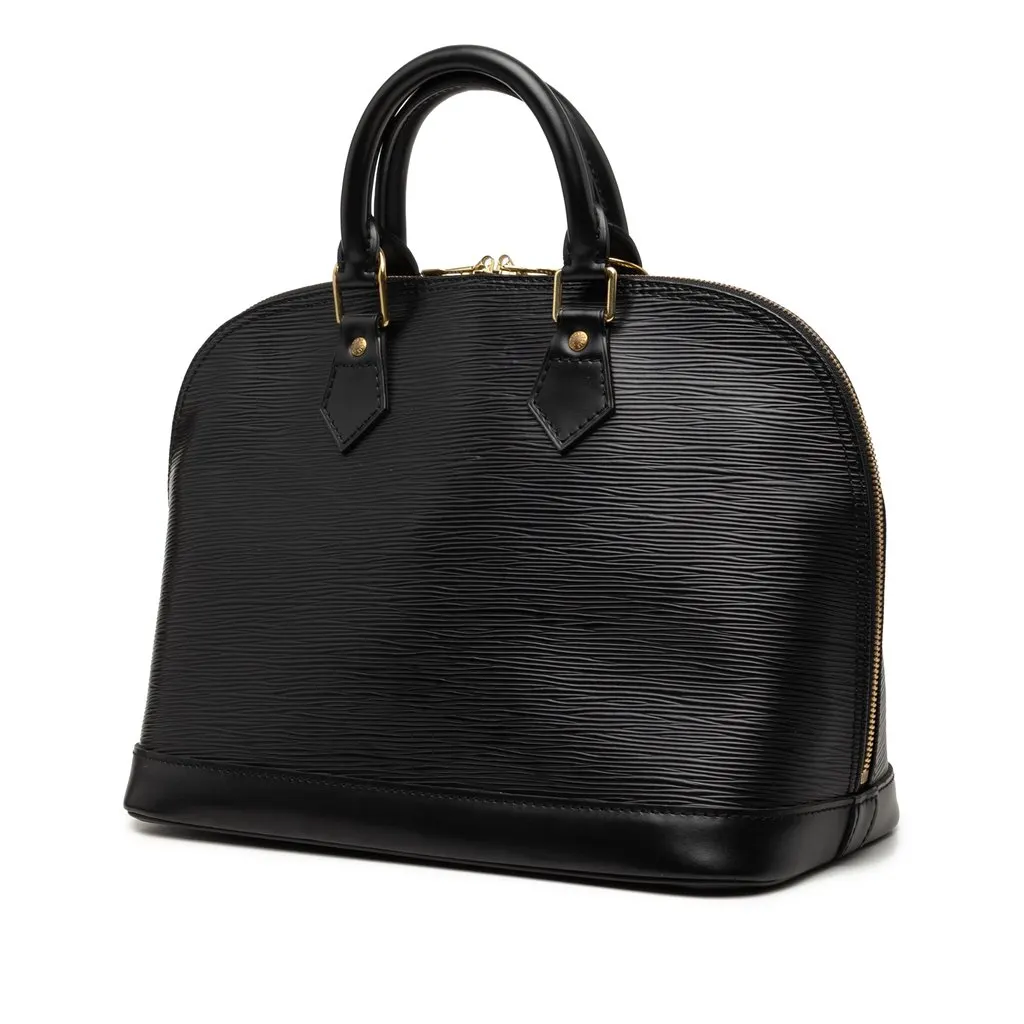 Louis Vuitton Epi Alma PM Black Leather Very good - Back View