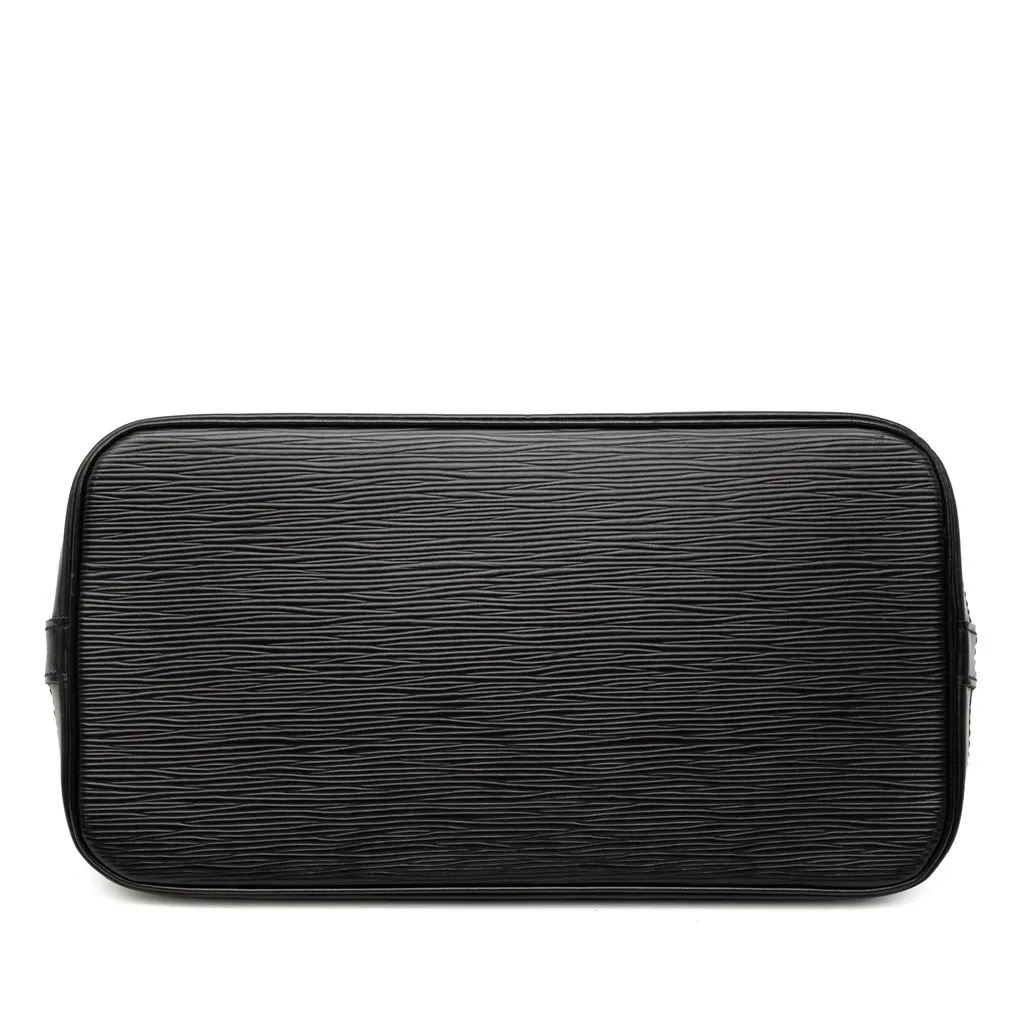 Louis Vuitton Epi Alma PM Black Leather Very good - Inside View