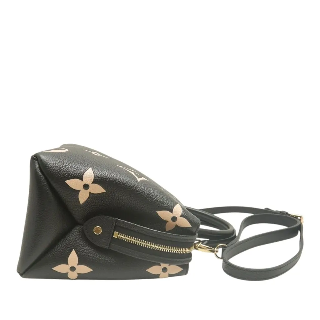 Louis Vuitton Bicolor Monogram Empreinte Giant Petit Palais Black Leather Very good - Back View