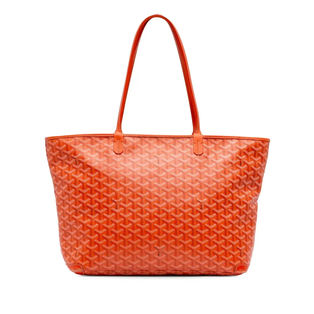 Goyard Goyardine Artois MM Orange Very good - Front View