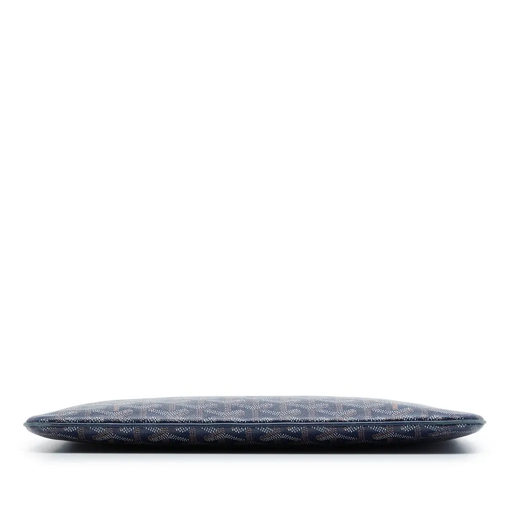 Goyard Goyardine Senat MM Blue Very good - Inside View