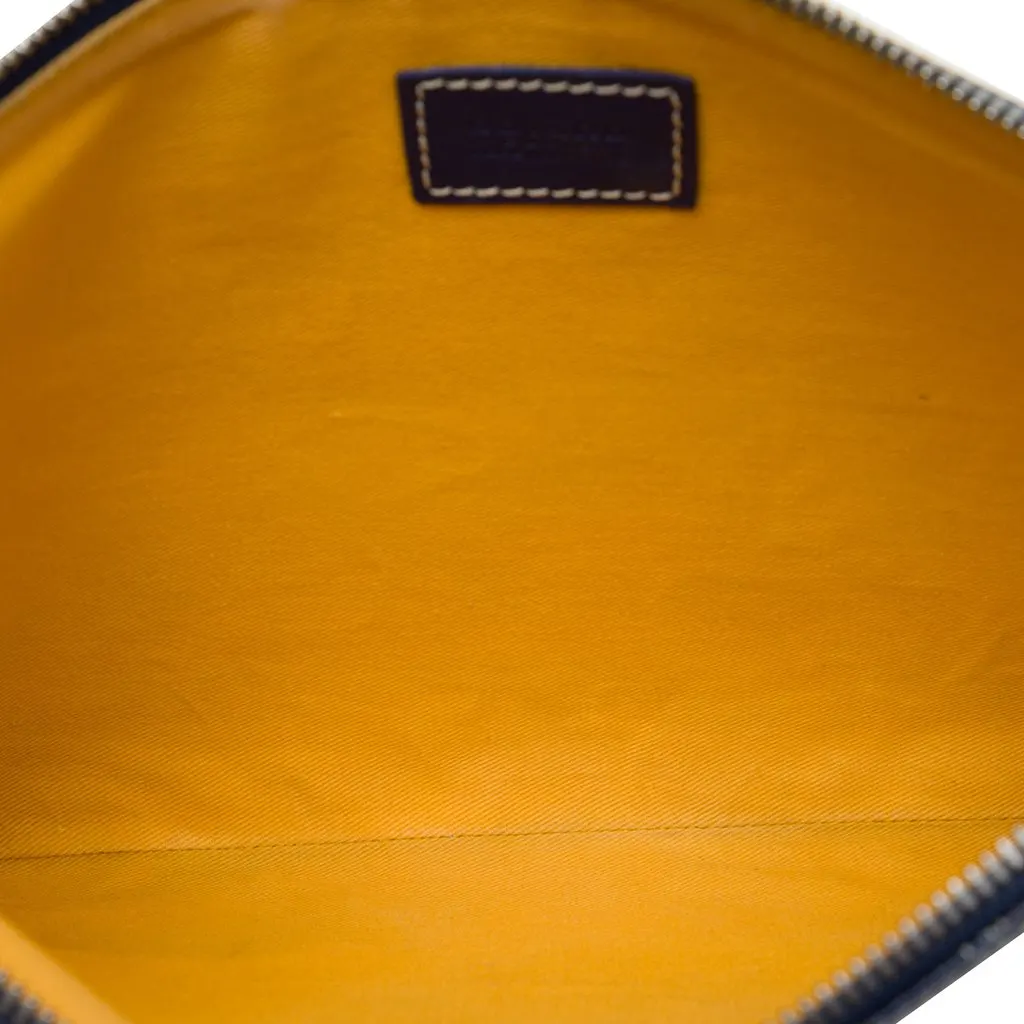 Goyard Goyardine Senat MM Blue Very good - Model View