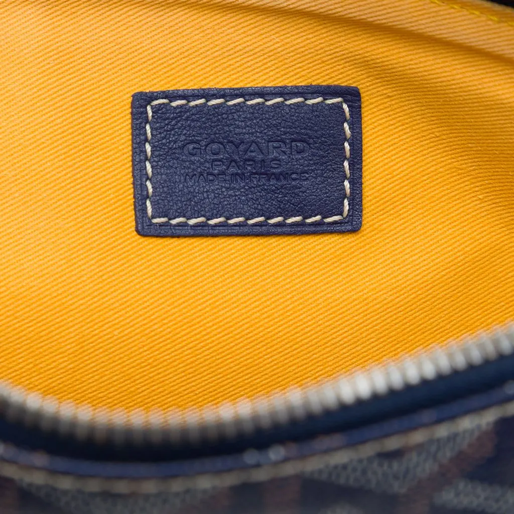 Goyard Goyardine Senat MM Blue Very good - Box View