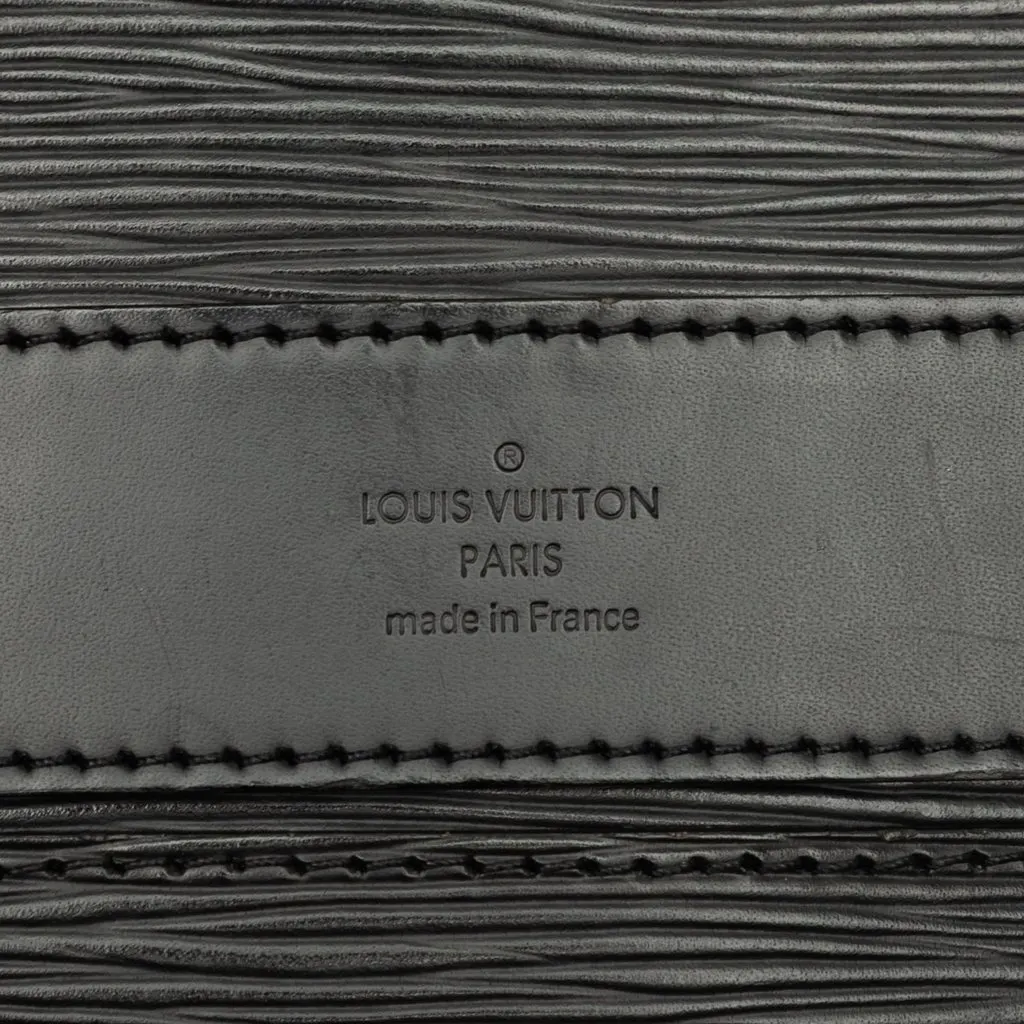 Louis Vuitton Epi Bassano GM Black Leather Good - Box View