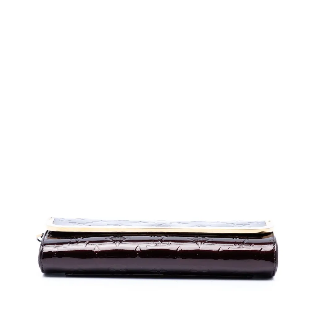 Louis Vuitton Monogram Vernis Rossmore MM Purple Leather Very good - Inside View