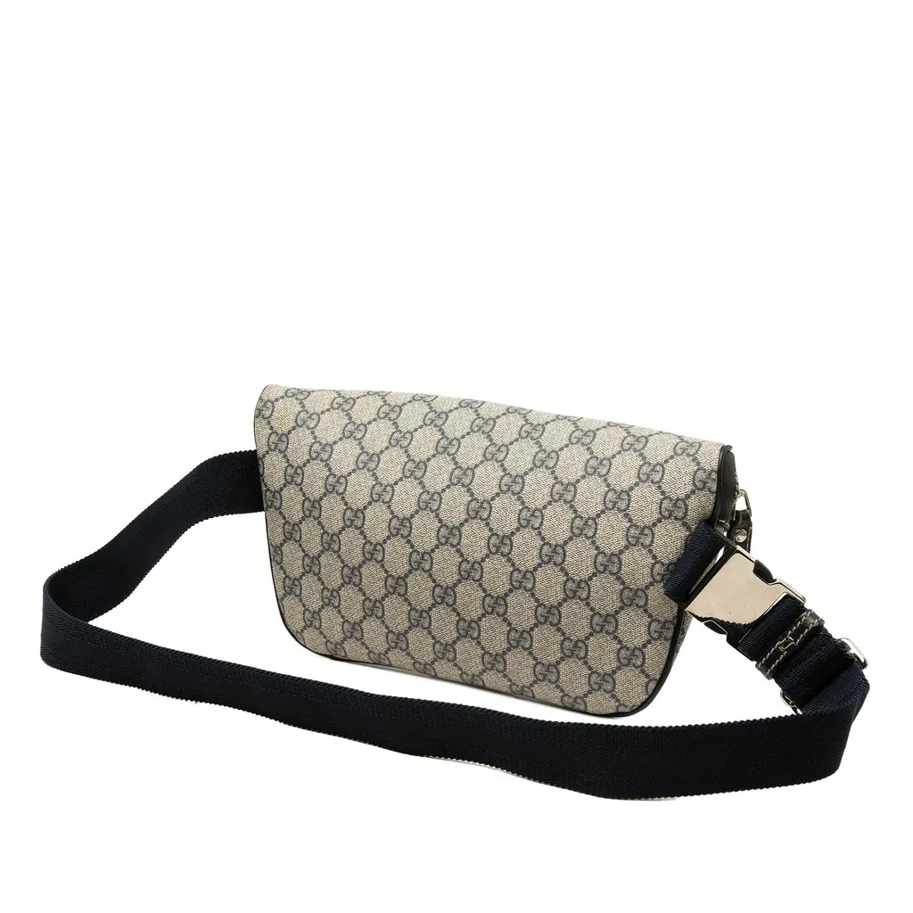 Gucci GG Supreme Belt Bag Beige Canvas Very good - Back View