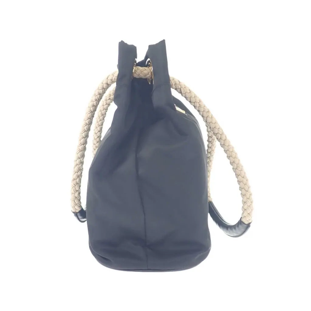 Prada Small Re Nylon Mariner Bucket Bag Blue Polyamide Very good - Box View