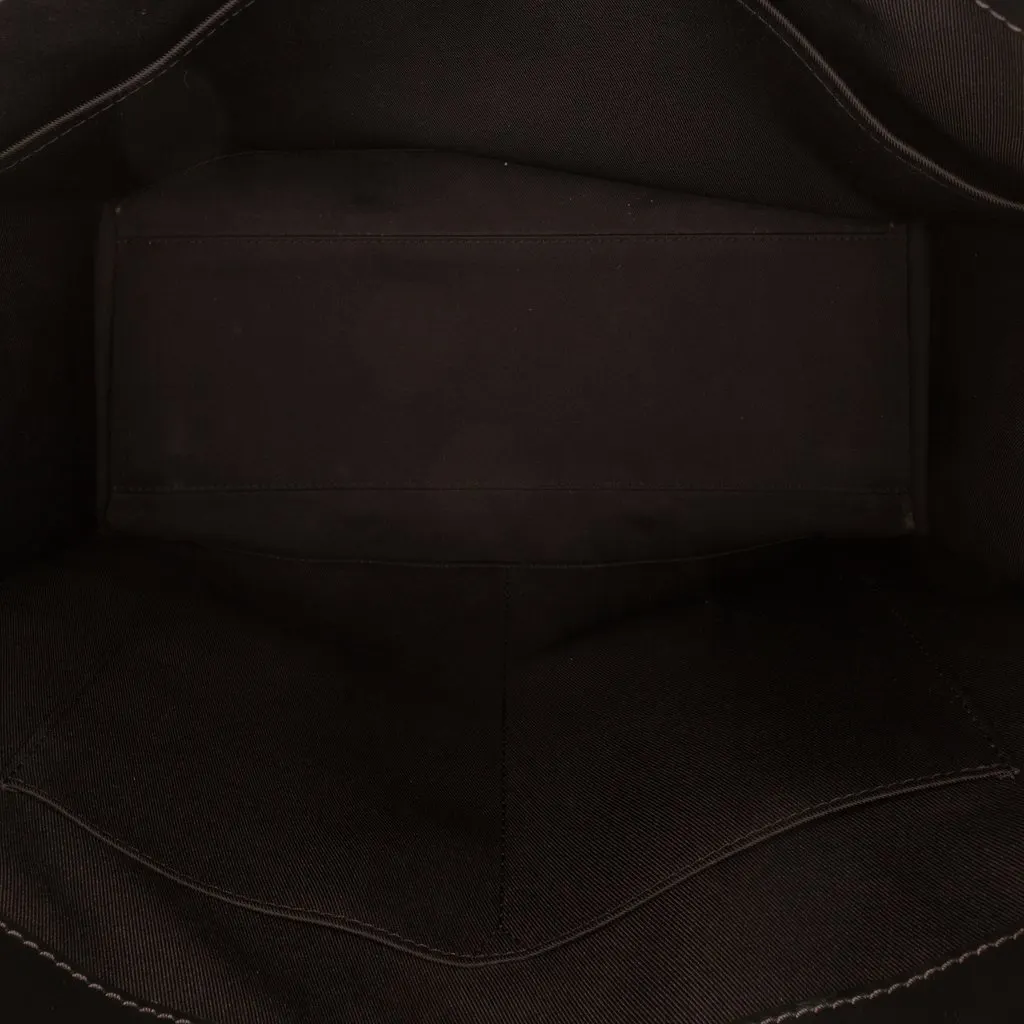 Louis Vuitton Monogram Taurillon Sac Plat 24H Black Leather Very good - Model View