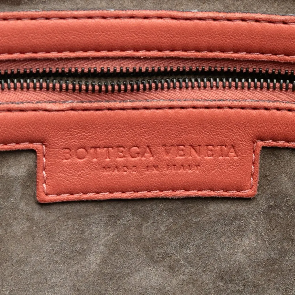 Bottega Veneta Nappa Intrecciato Nodini Crossbody Pink Leather Very good - Box View