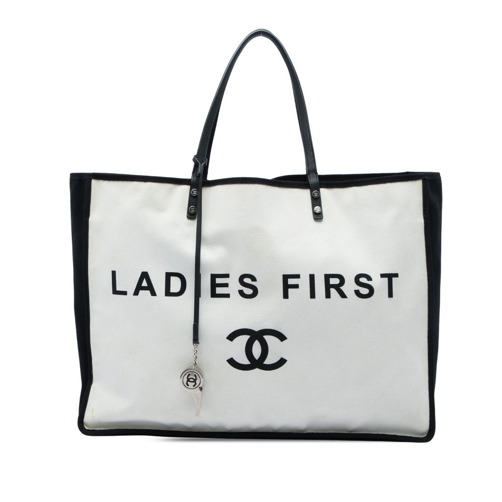 Chanel Jelly Logo Tote -'00s Silver Mini | Libas Collective