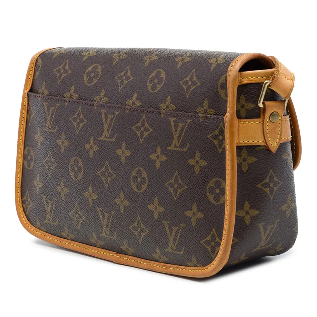 Louis Vuitton Monogram Sologne Brown Canvas Good - Back View