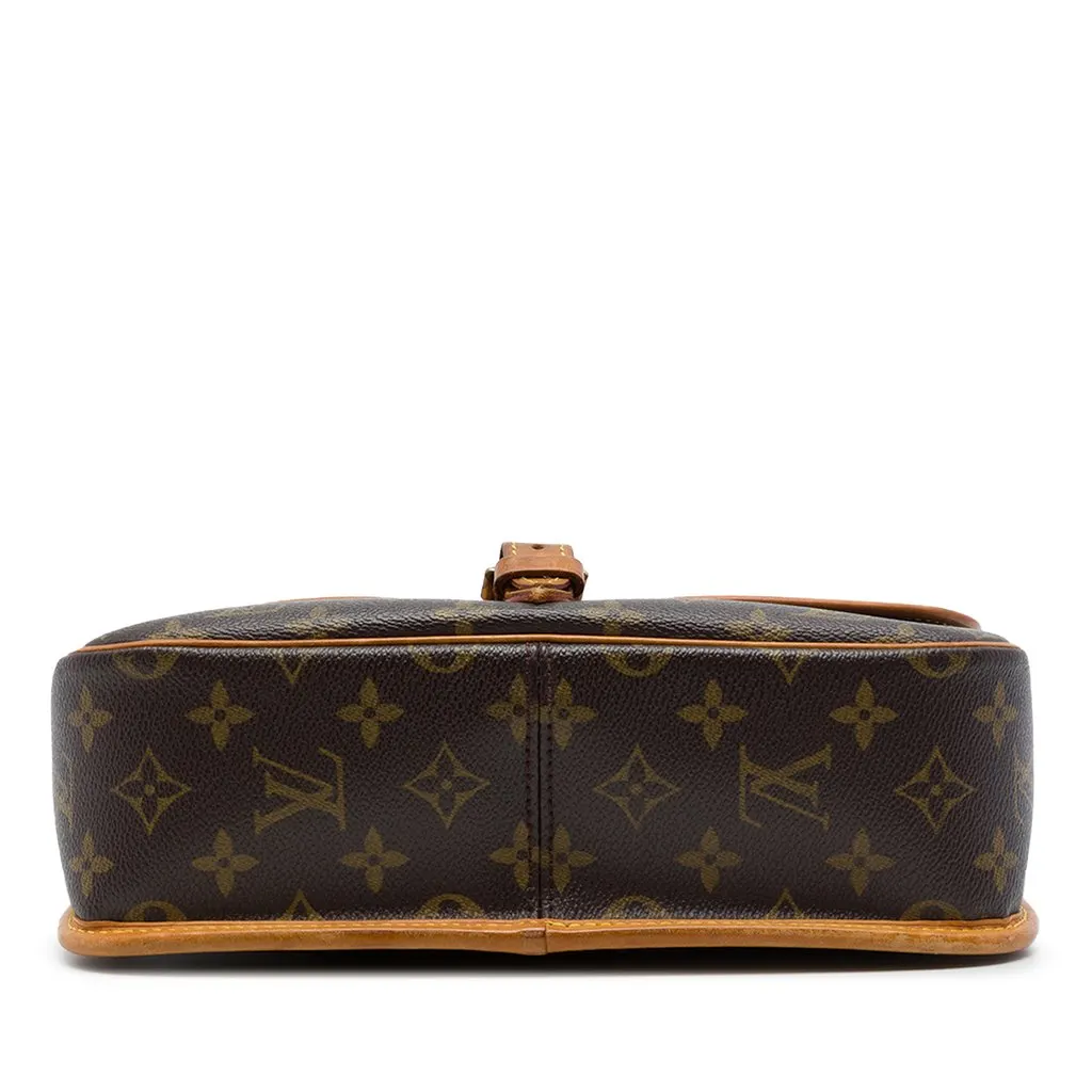 Louis Vuitton Monogram Sologne Brown Canvas Good - Inside View
