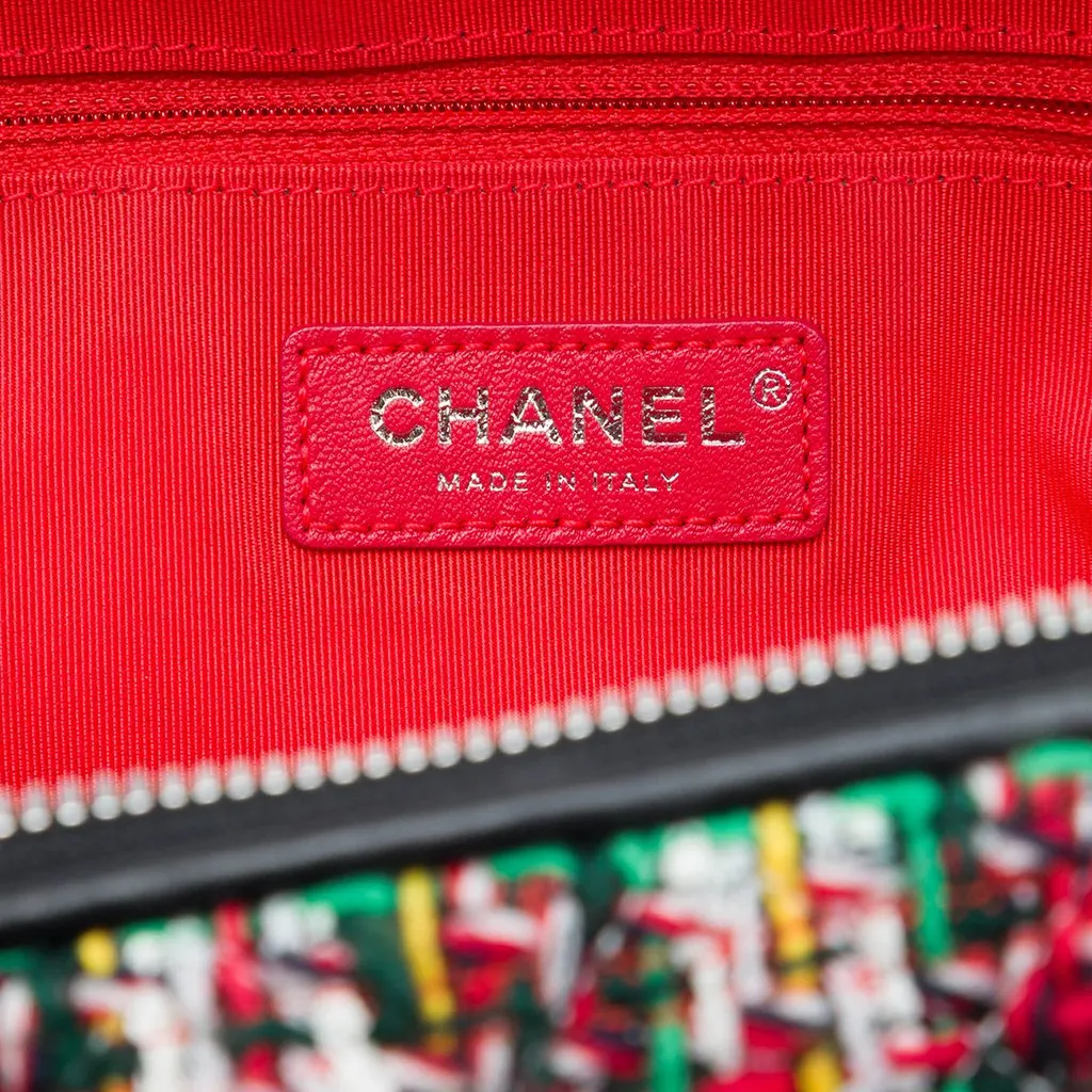 Chanel Tweed Street Allure Camera Bag Red Very good - Box View