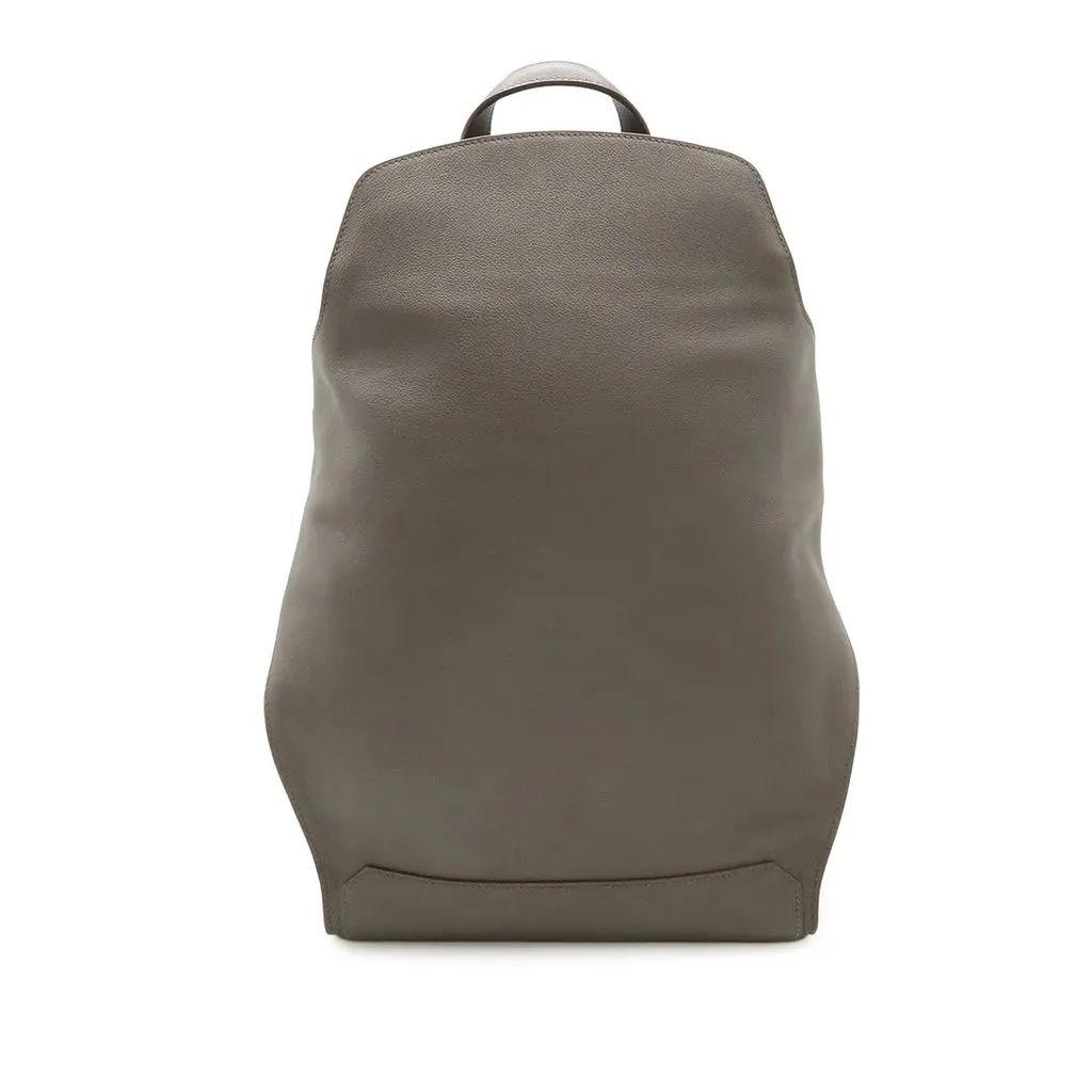 Hermès Evercolor Cityback 27 Brown Leather Very good - Front View