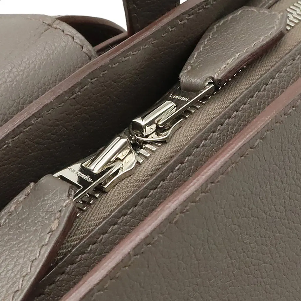 Hermès Evercolor Cityback 27 Brown Leather Very good - Box View