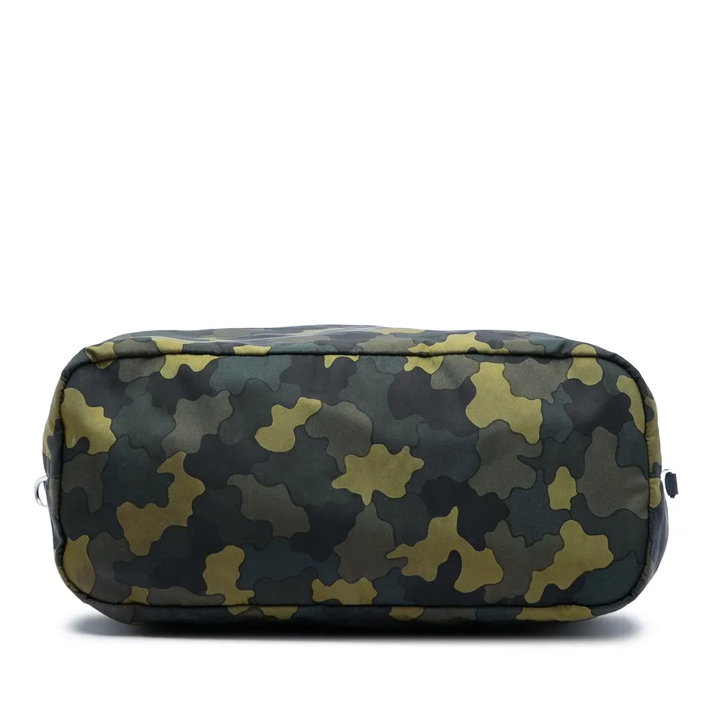Prada Tessuto Stampato Satchel Green Very good - Inside View