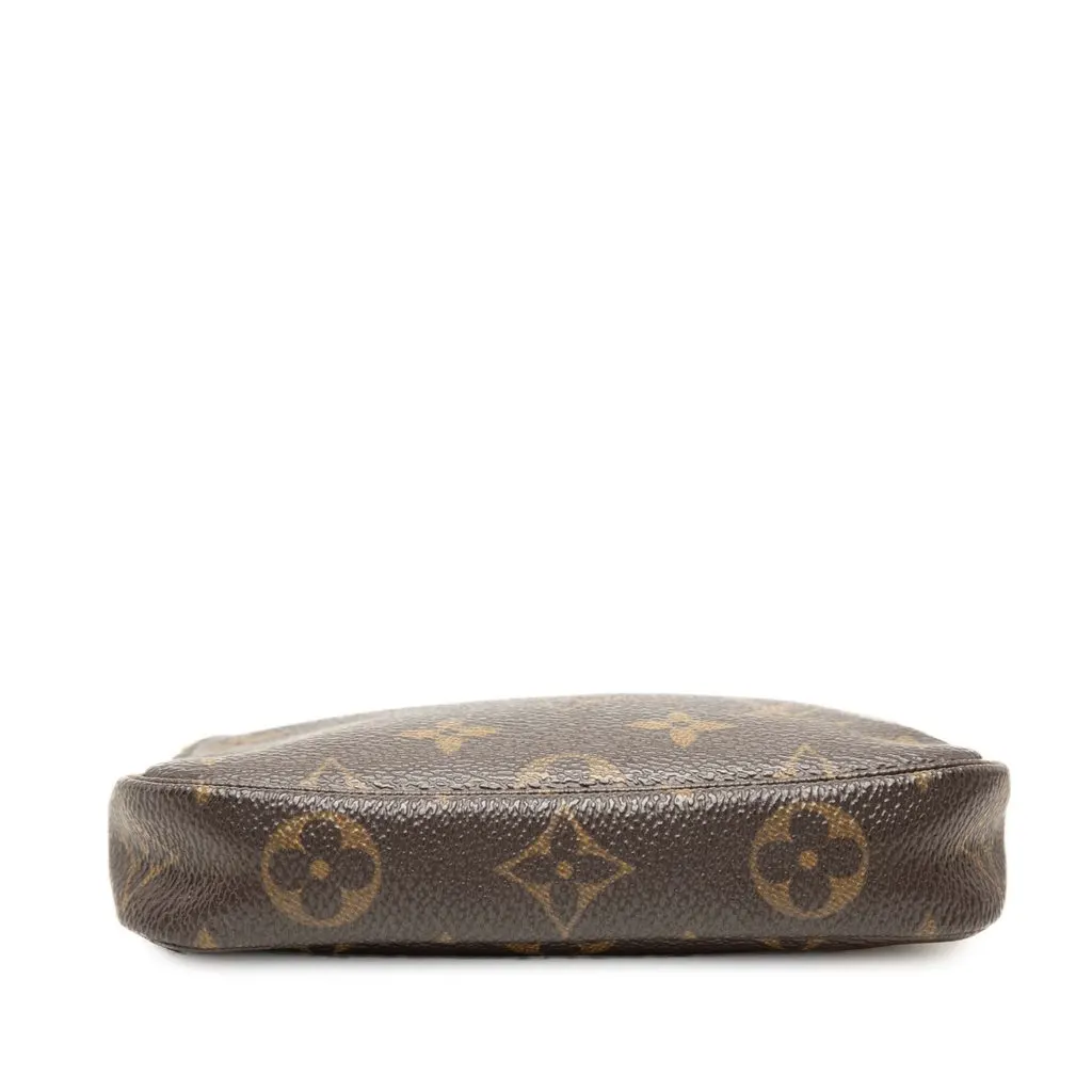 Louis Vuitton Monogram Mini Pochette Accessoires Brown Canvas Very good - Inside View