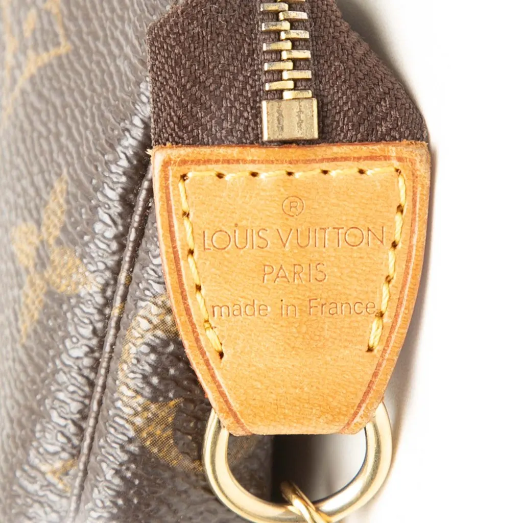 Louis Vuitton Monogram Mini Pochette Accessoires Brown Canvas Very good - Box View