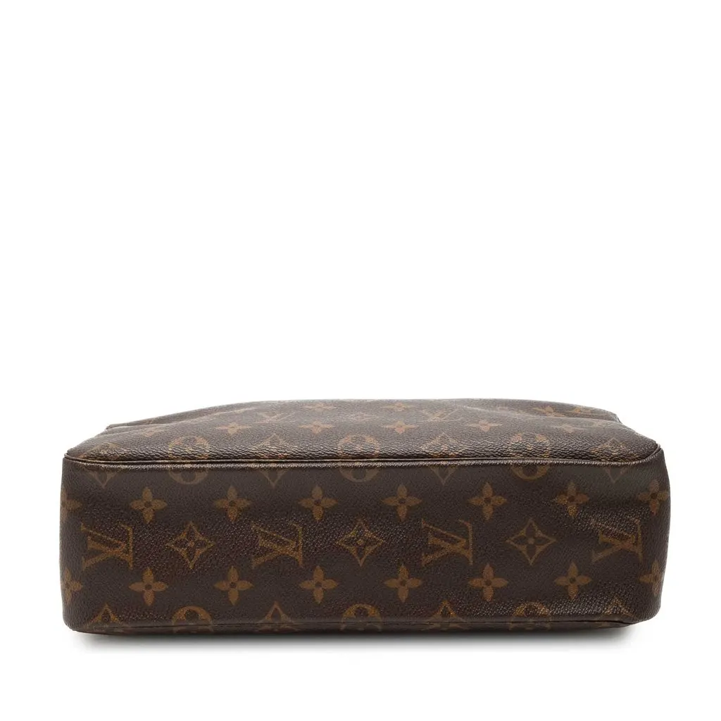Louis Vuitton Monogram Trousse Toilette 28 Brown Good - Inside View