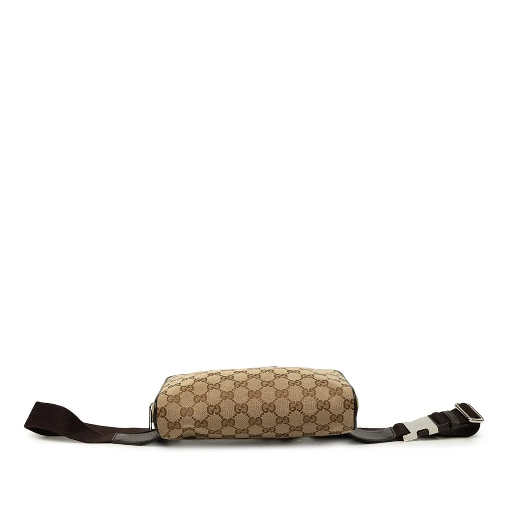 Gucci GG Canvas Belt Bag Beige Canvas Very good - Inside View