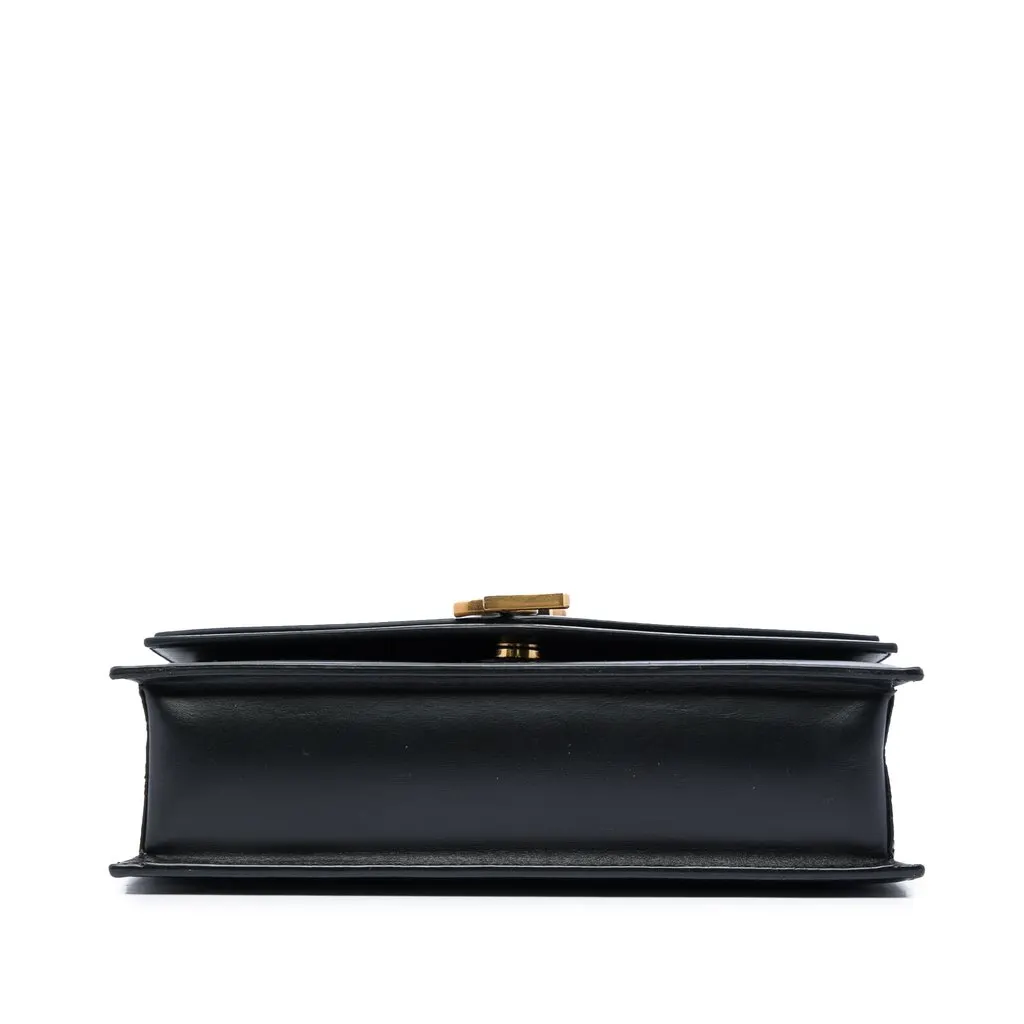 Saint Laurent Medium Leather Monogram Sulpice Crossbody Black Leather Very good - Inside View