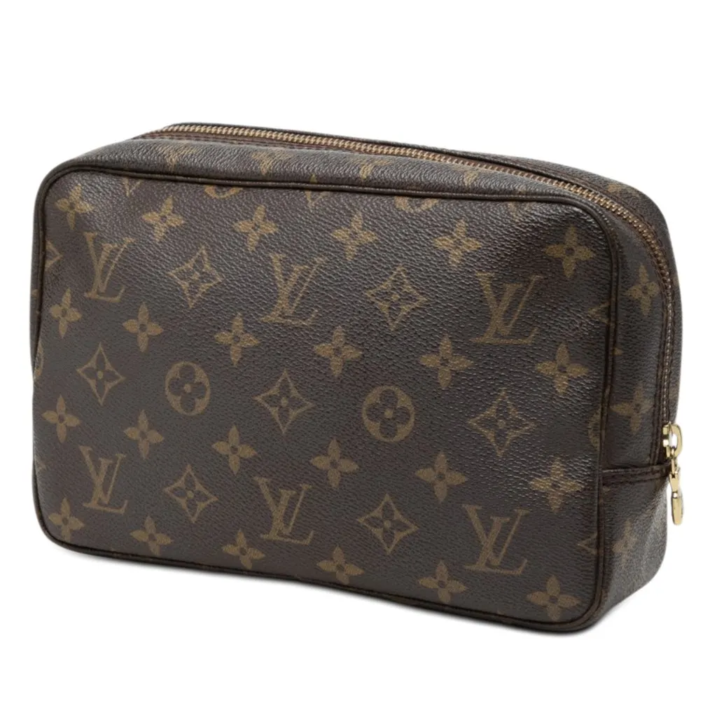 Louis Vuitton Monogram Trousse Toilette 23 Brown Very good - Back View