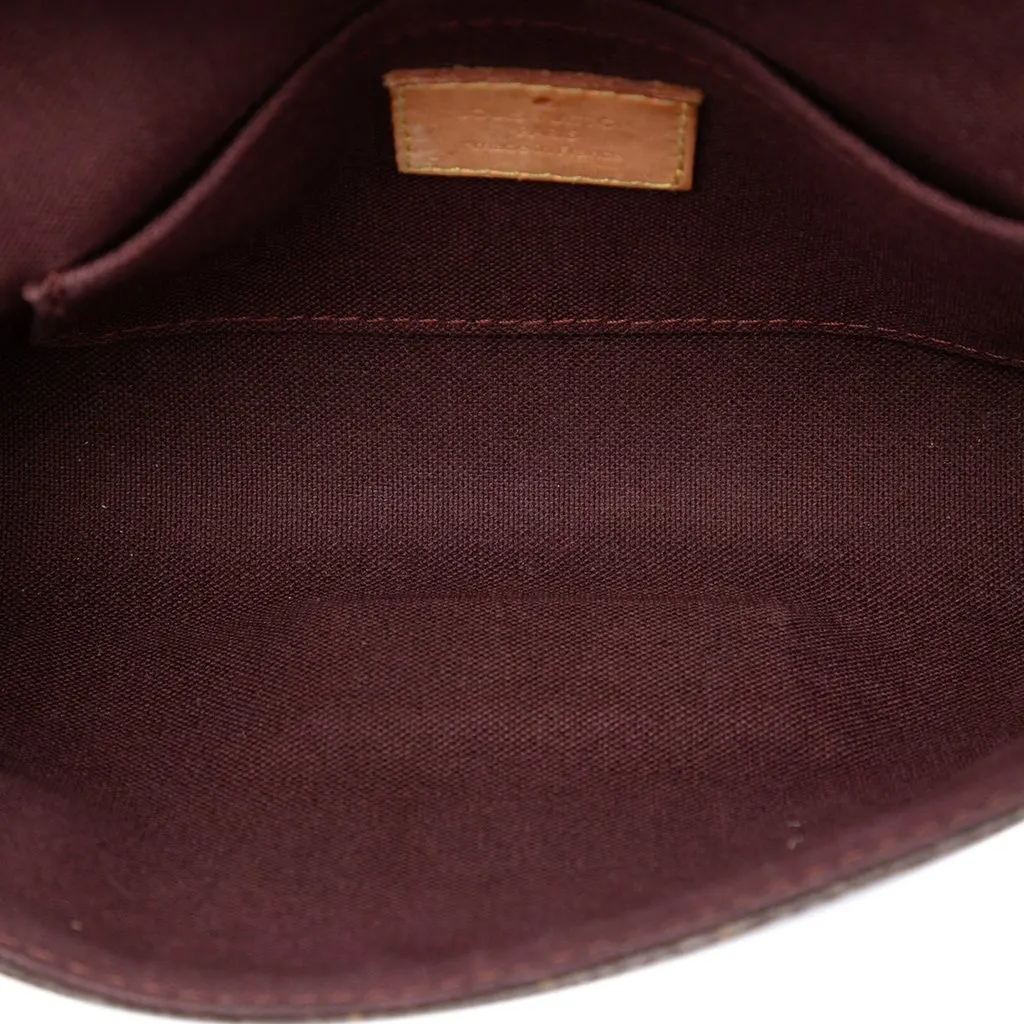 Louis Vuitton Monogram Favorite PM Brown Canvas Good - Model View