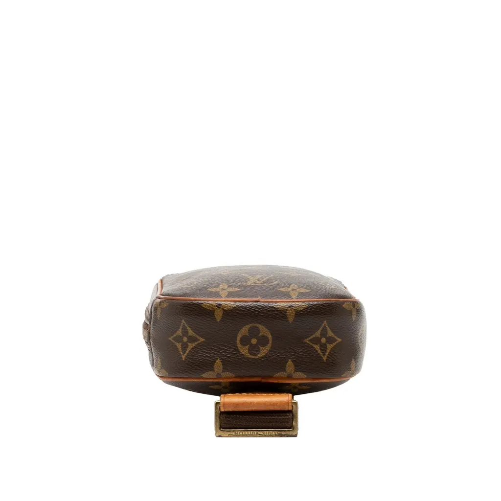 Louis Vuitton Monogram Pochette Gange Brown Very good - Inside View