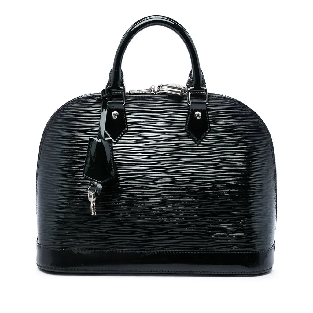 Louis Vuitton Electric Epi Alma PM Black Leather Very good - Front View