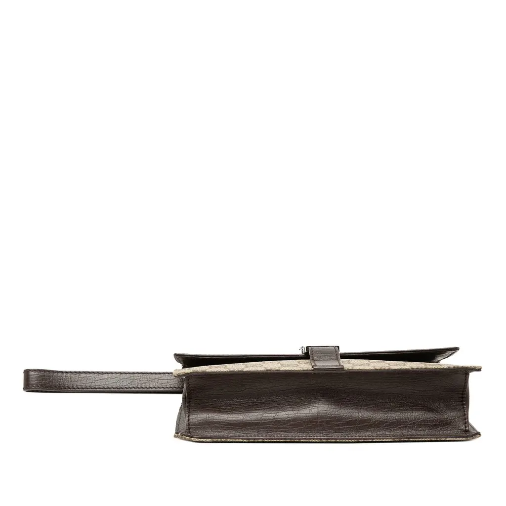 Gucci GG Supreme Clutch Beige Very good - Inside View