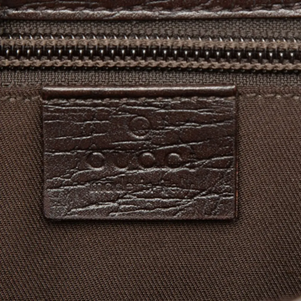Gucci GG Supreme Clutch Beige Very good - Box View