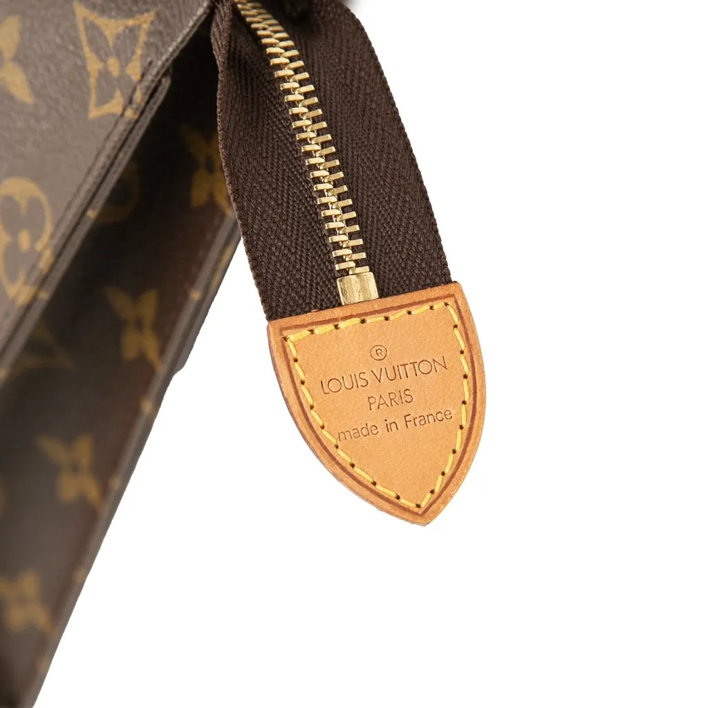 Louis Vuitton Monogram Toiletry Pouch 26 Brown Very good - Box View