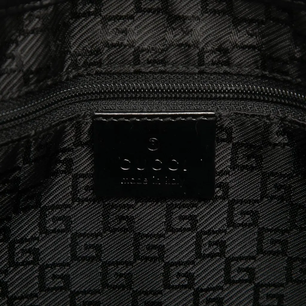 Gucci Canvas Jackie Shoulder Bag Brown Very good - Box View