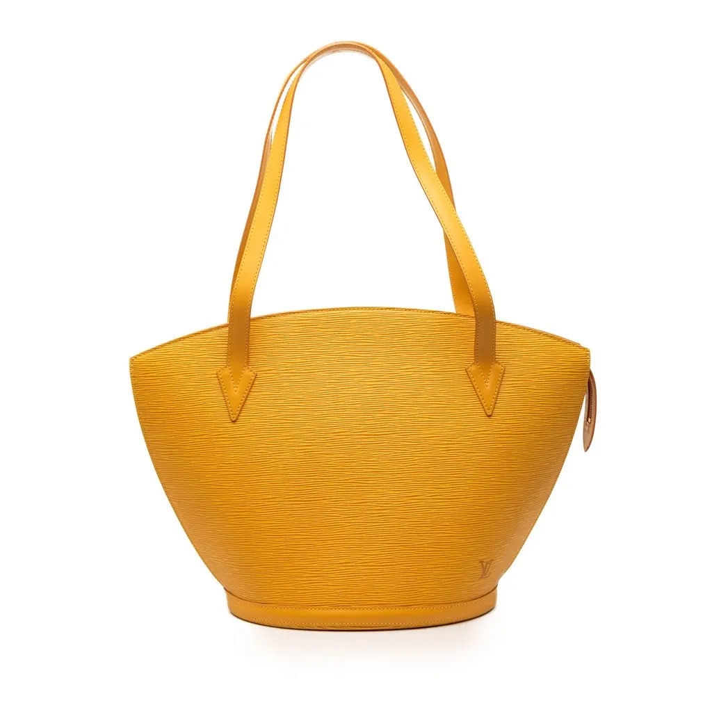 Louis Vuitton Epi Saint Jacques PM Long Strap Yellow Leather Good - Front View