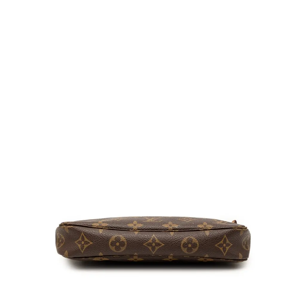 Louis Vuitton Monogram Pochette Accessoires Brown Good - Inside View
