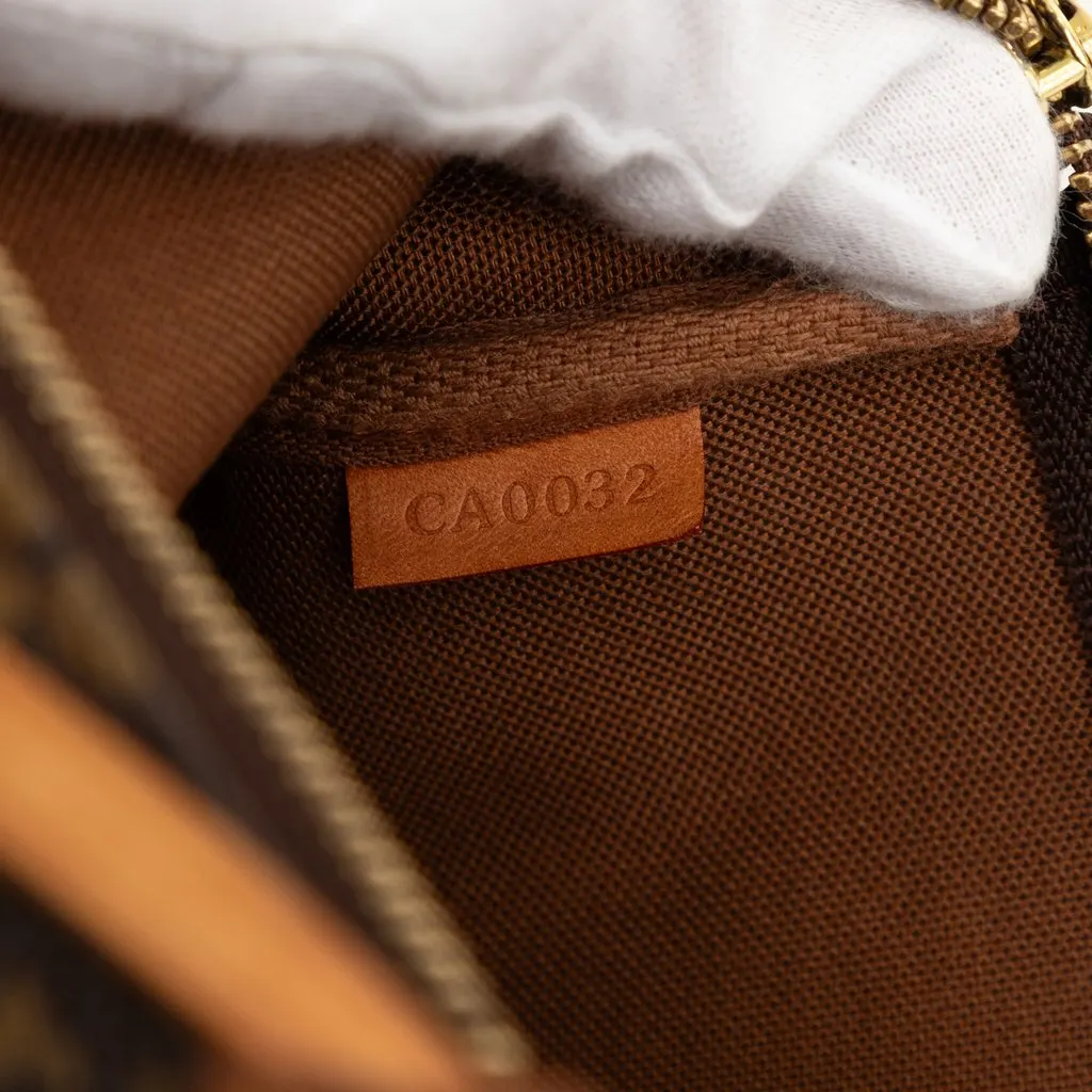 Louis Vuitton Monogram Pochette Accessoires Brown Good - Box View