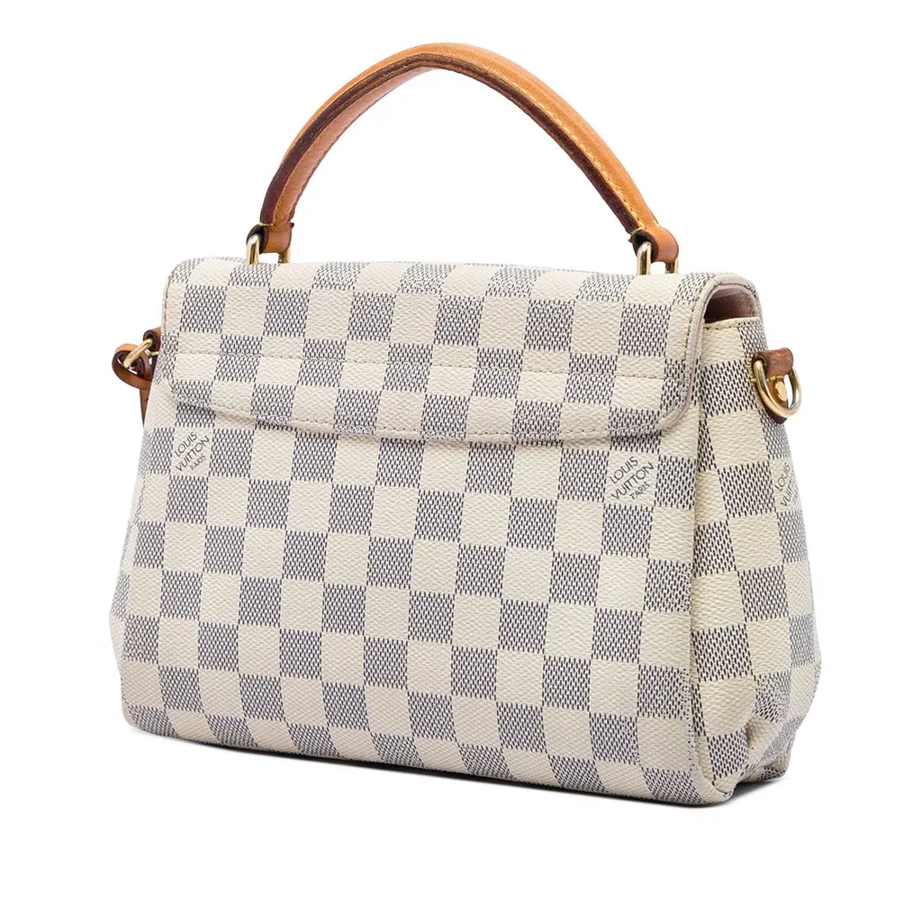 Louis Vuitton Damier Azur Croisette White Very good - Back View