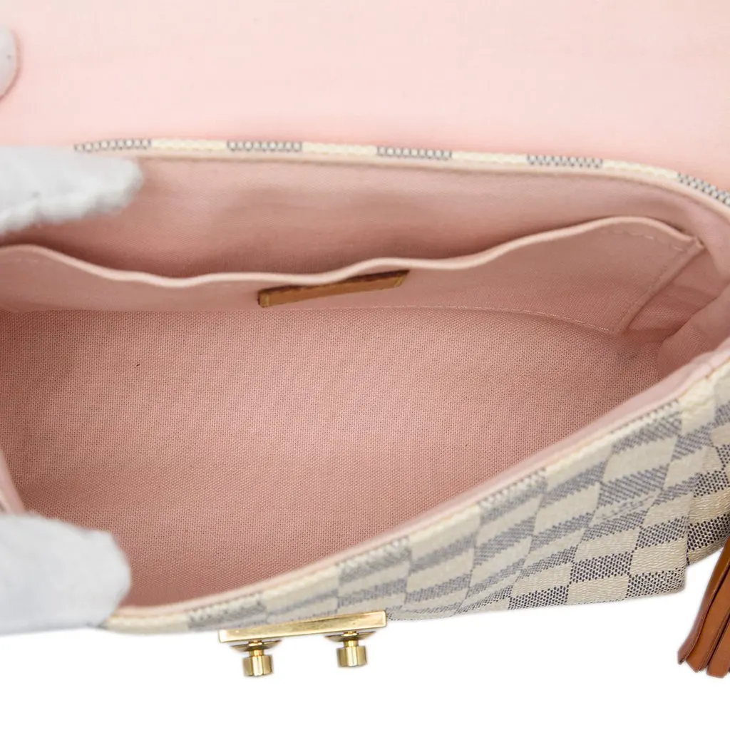 Louis Vuitton Damier Azur Croisette White Very good - Model View