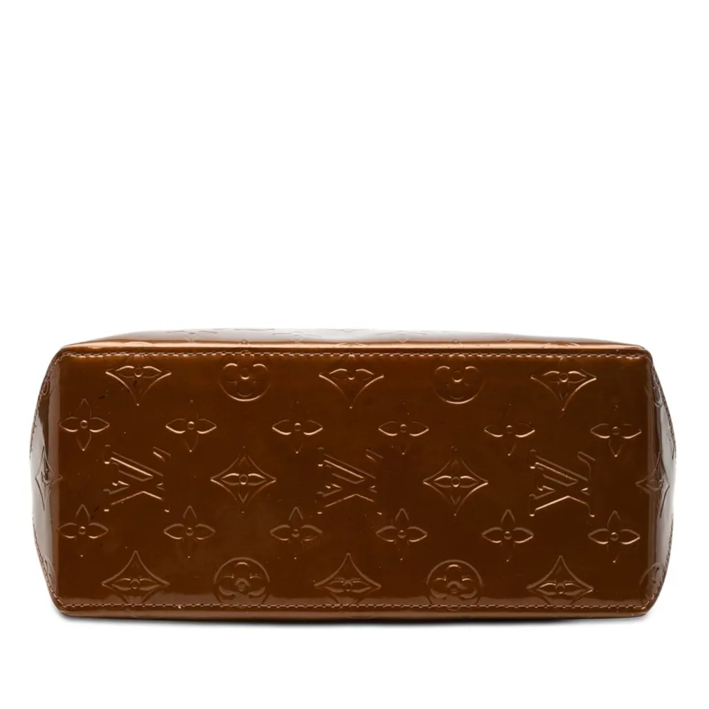 Louis Vuitton Monogram Vernis Reade PM Brown Leather Very good - Inside View