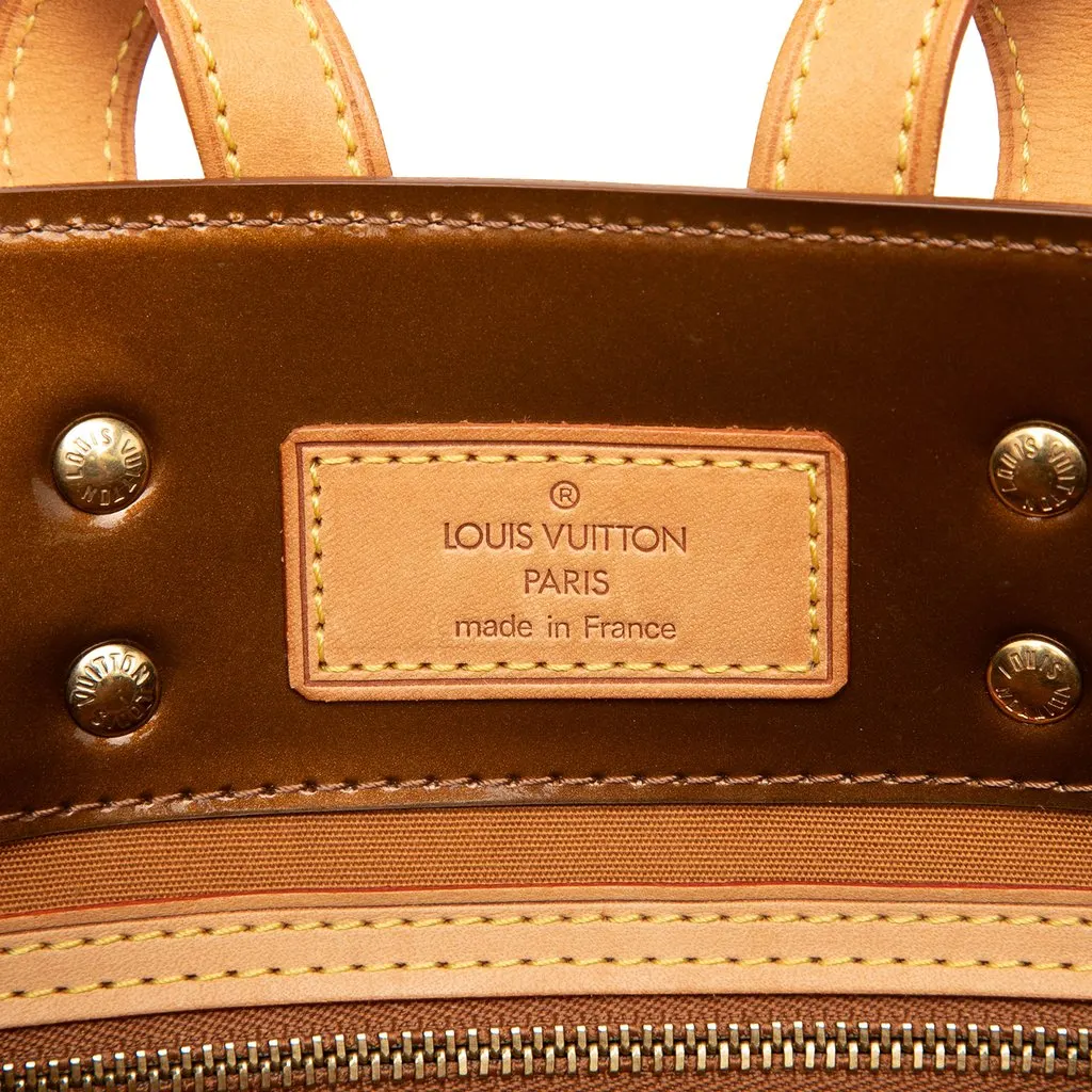 Louis Vuitton Monogram Vernis Reade PM Brown Leather Very good - Box View