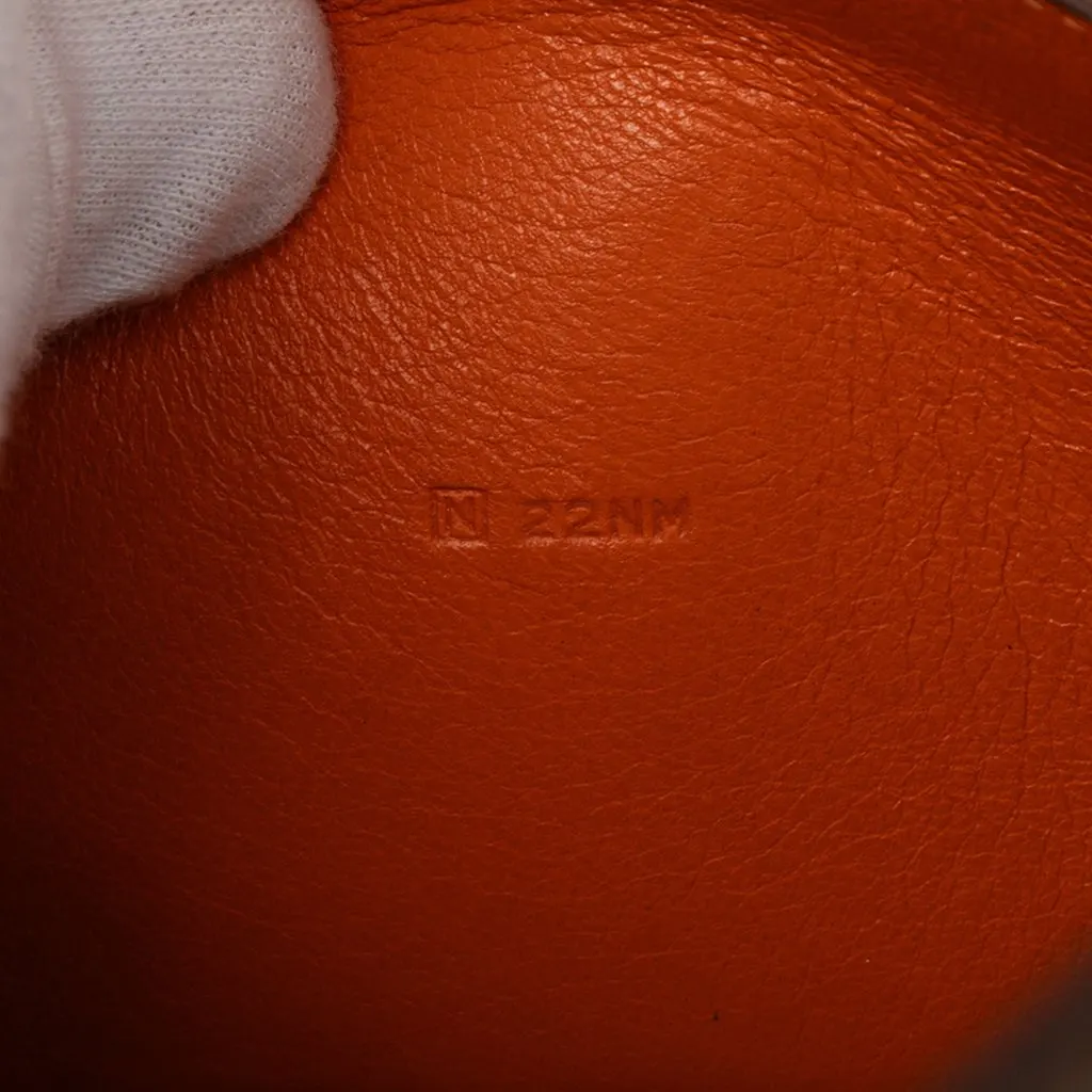 Hermès Togo Dogon Duo Wallet GM Brown Leather Very good - Box View