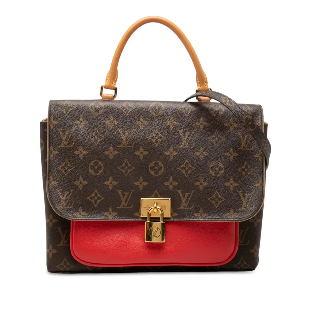 Louis Vuitton Monogram Marignan Brown Very good - Front View