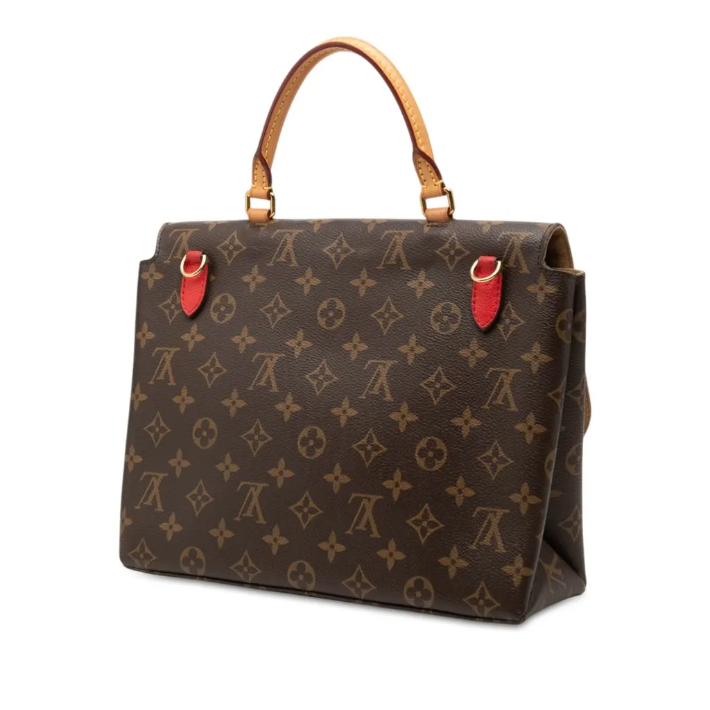 Louis Vuitton Monogram Marignan Brown Very good - Back View