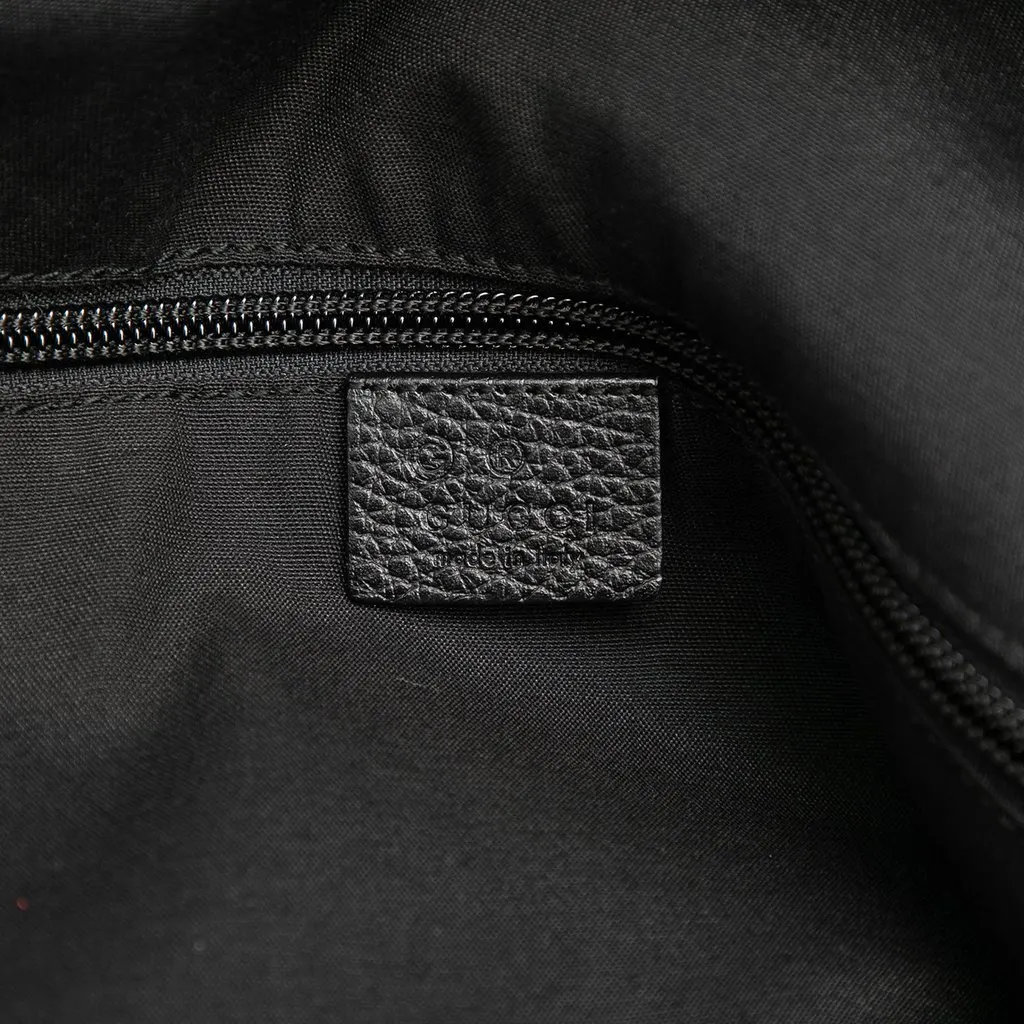Gucci GG Nylon Travel Bag Black Polyamide Good - Box View