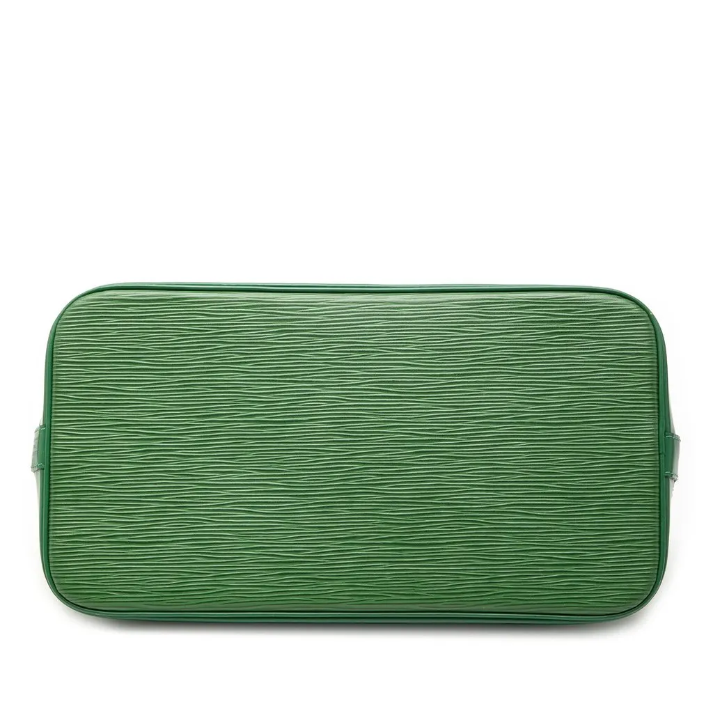 Louis Vuitton Epi Alma PM Green Leather Very good - Inside View