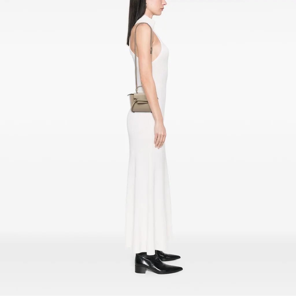 Celine Pico Grained Calfskin Belt Bag Beige Leather Very good - Box View