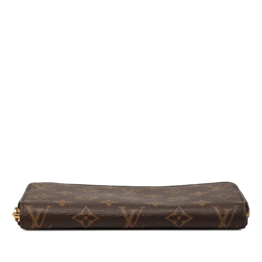 Louis Vuitton Monogram Zippy Long Wallet Brown Very good - Inside View