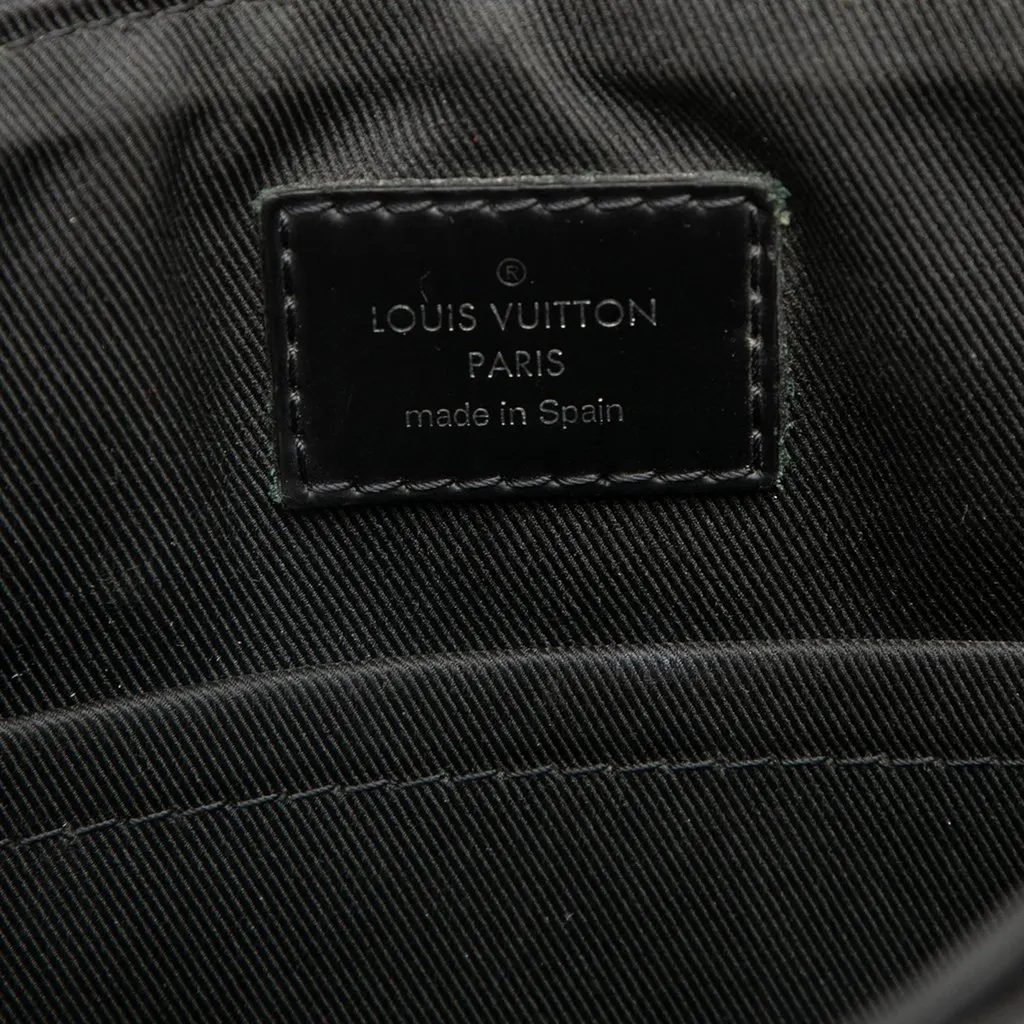 Louis Vuitton Monogram Eclipse District PM Black Very good - Box View