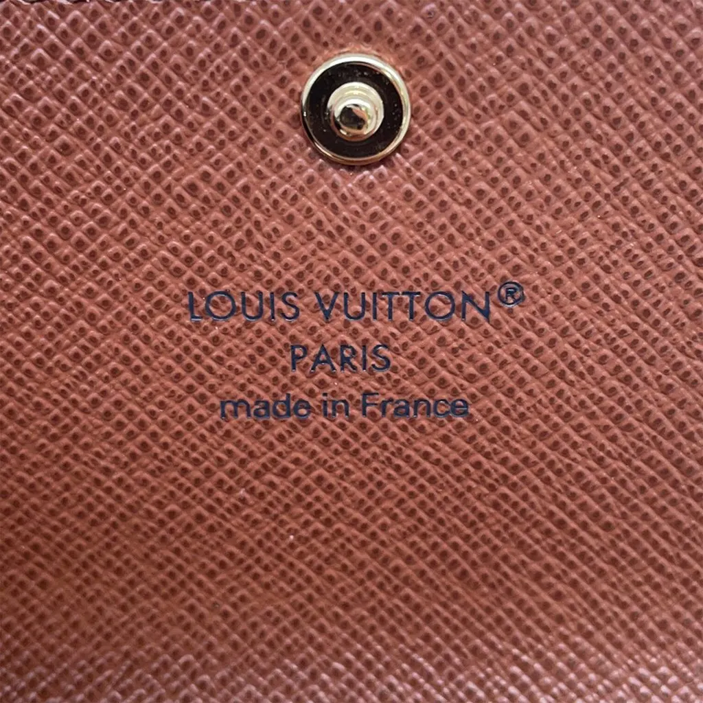 Louis Vuitton Monogram 6 Key Holder Brown Very good - Box View